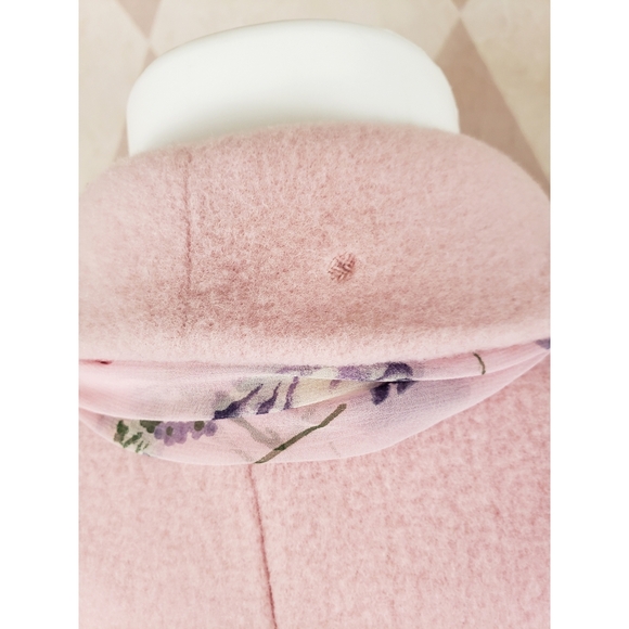 Julia Klein | Pink Coat + Scarf - Picture 6 of 7